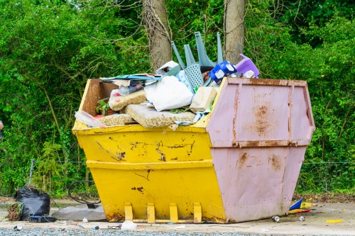 Various sizes of skip containers available for hire in Enfield
