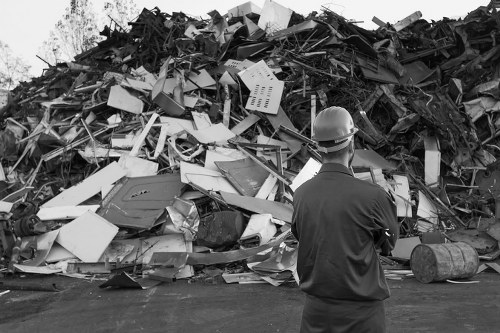 Residents participating in Enfield's waste recycling program