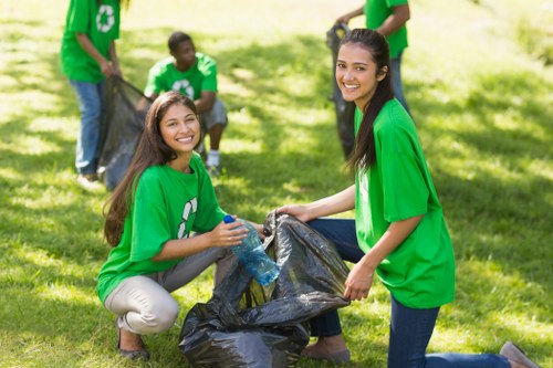 Different types of garden waste